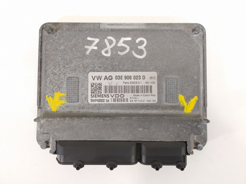 Recambio de centralita motor uce para skoda fabia (6y2/6y3) 1.2 12v referencia OEM IAM 03E906023D 5WP40502 