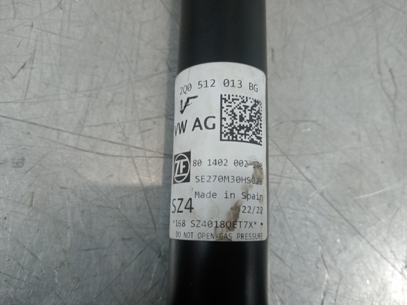 Recambio de amortiguador trasero derecho para seat ibiza (kj1) fr referencia OEM IAM 2Q0512013BG 801402002280 