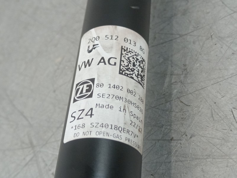 Recambio de amortiguador trasero izquierdo para seat ibiza (kj1) fr referencia OEM IAM 2Q0512013BG 801402002280 