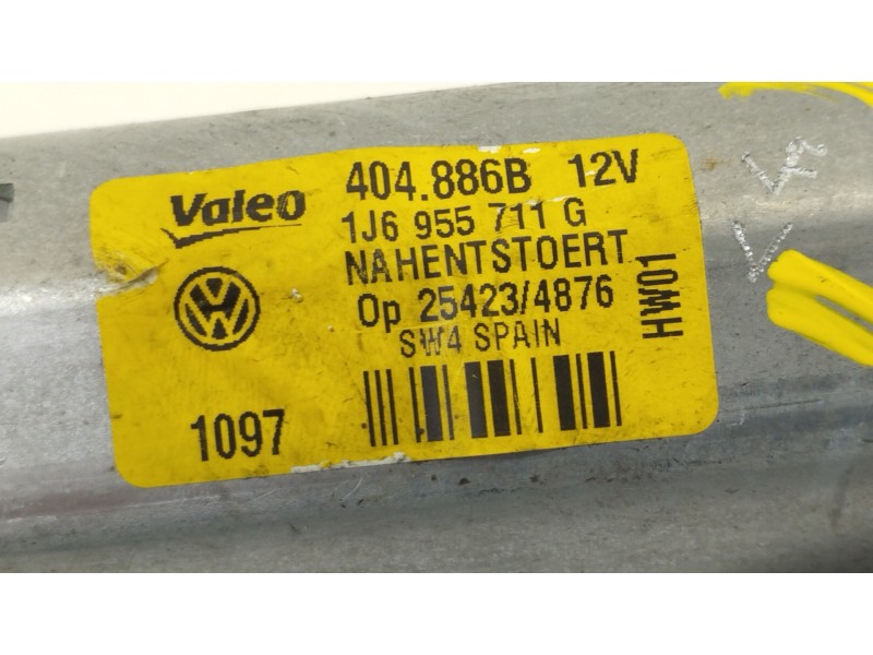 Recambio de motor limpia trasero para skoda fabia (6y2/6y3) 1.2 12v referencia OEM IAM 1J6955711G 404886B 