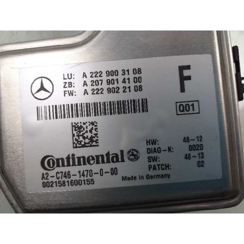 Recambio de no identificado para mercedes-benz clase c (w205) familiar c 220 t d 4matic (205.205) referencia OEM IAM 2229003108 