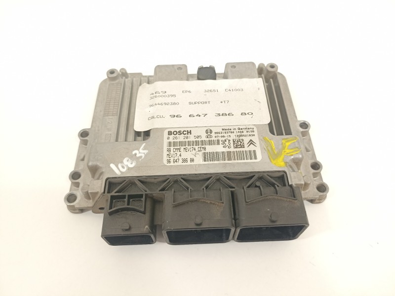 Recambio de centralita motor uce para peugeot 308 sport referencia OEM IAM 9664738680 0261201505 