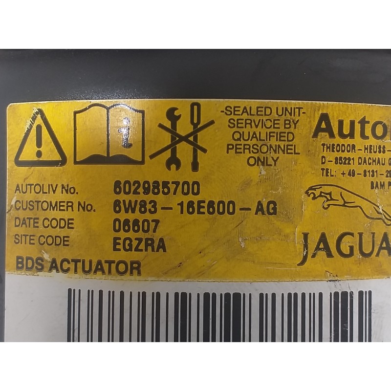 Recambio de no identificado para jaguar xk coupé/convertible 4.2 v8 32v cat referencia OEM IAM 6W8316E600AG  