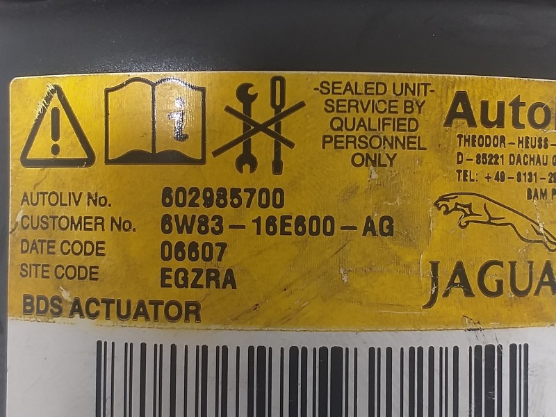 Recambio de no identificado para jaguar xk coupé/convertible 4.2 v8 32v cat referencia OEM IAM 6W8316E600AG  