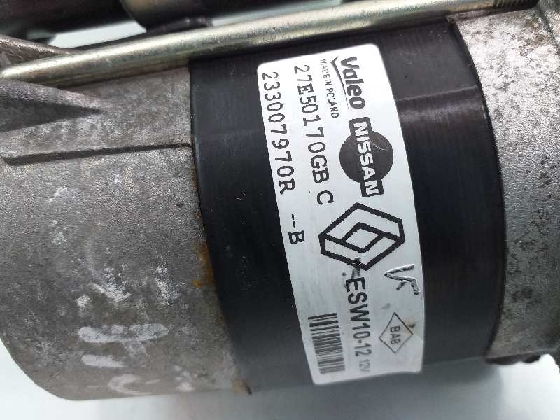 Recambio de motor arranque para renault clio iv dynamique referencia OEM IAM 233007970R 27E50170GBC 