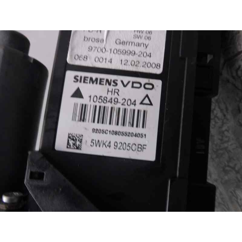 Recambio de elevalunas trasero derecho para audi a4 avant (8e) 2.0 tdi quattro (dpf) (125kw) referencia OEM IAM 8E0959802E  