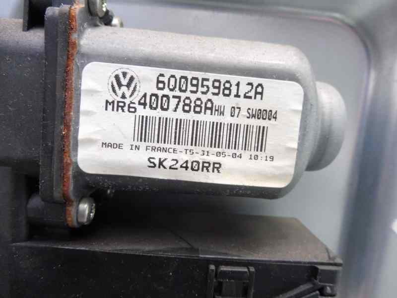 Recambio de elevalunas trasero derecho para skoda fabia (6y2/6y3) elegance referencia OEM IAM 6Q0959812A  