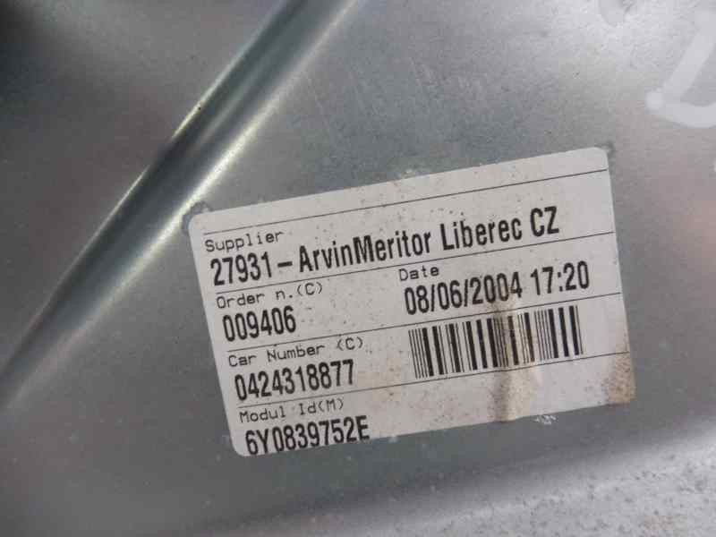 Recambio de elevalunas trasero derecho para skoda fabia (6y2/6y3) elegance referencia OEM IAM 6Q0959812A  