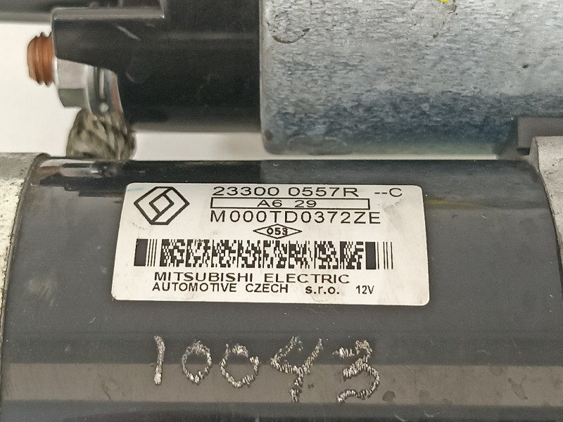 Recambio de motor arranque para dacia duster ambiance 4x2 referencia OEM IAM 233000557R  