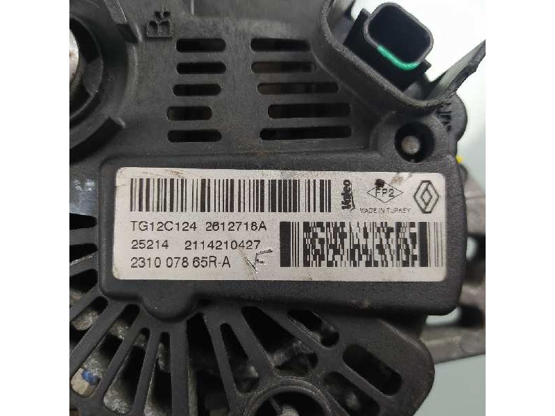 Recambio de alternador para renault clio iv business referencia OEM IAM 231007865R 2612718A 