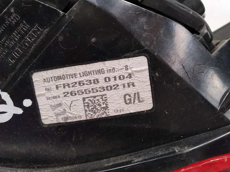 Recambio de piloto trasero izquierdo para renault clio iv dynamique referencia OEM IAM 265553021R  