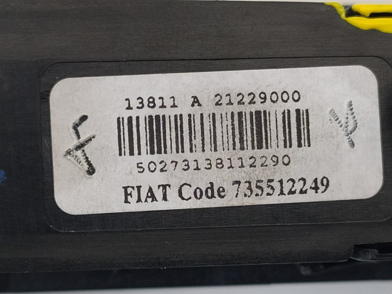 Recambio de mando multifuncion para fiat punto (evo) (199) dynamic referencia OEM IAM 735512249  