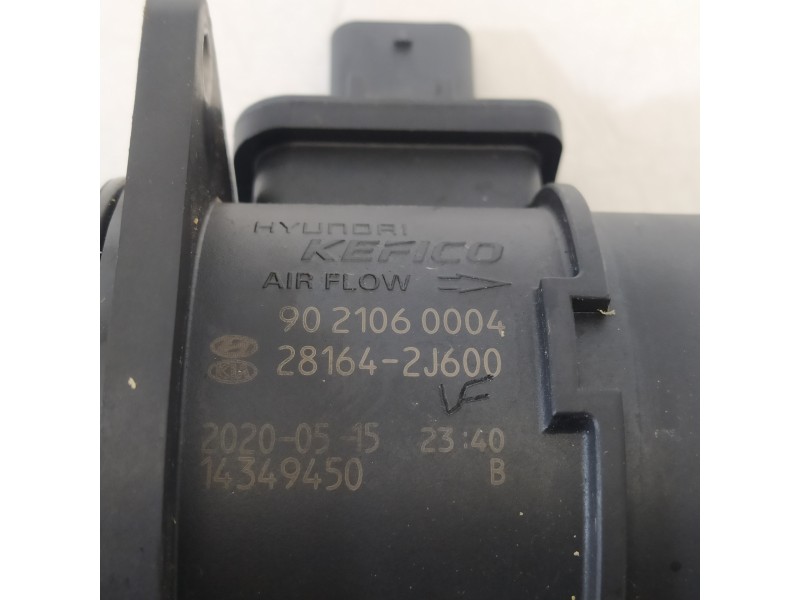 Recambio de caudalimetro para kia stonic (ybcuv) drive referencia OEM IAM 281642J600 9021060004 14349450