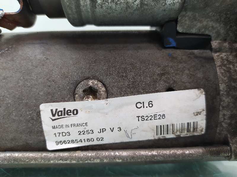 Recambio de motor arranque para citroën berlingo cuadro l1 referencia OEM IAM 9662854180 TS22E26 