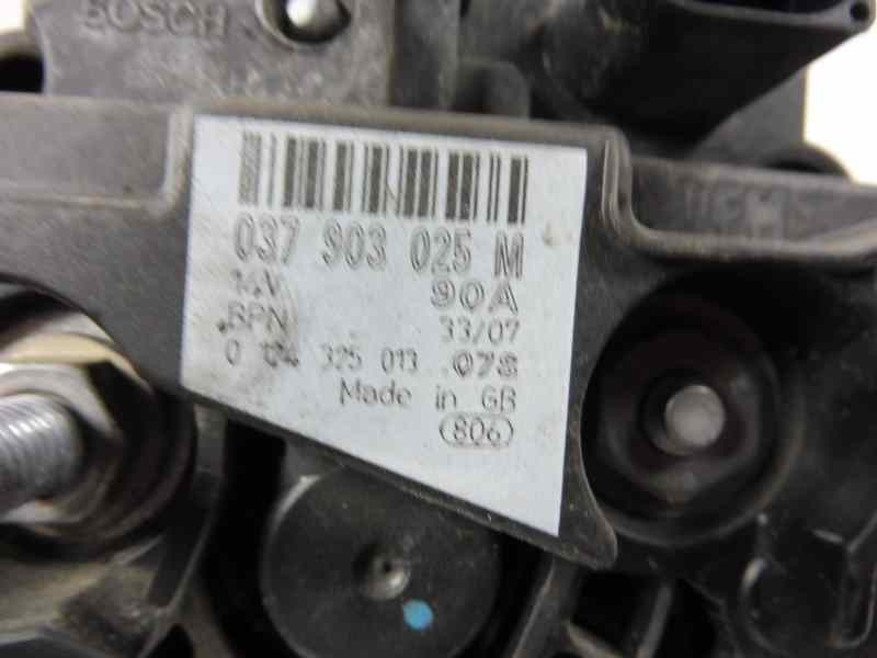 Recambio de alternador para volkswagen polo (9n3) edition referencia OEM IAM 037903025M 124325013 