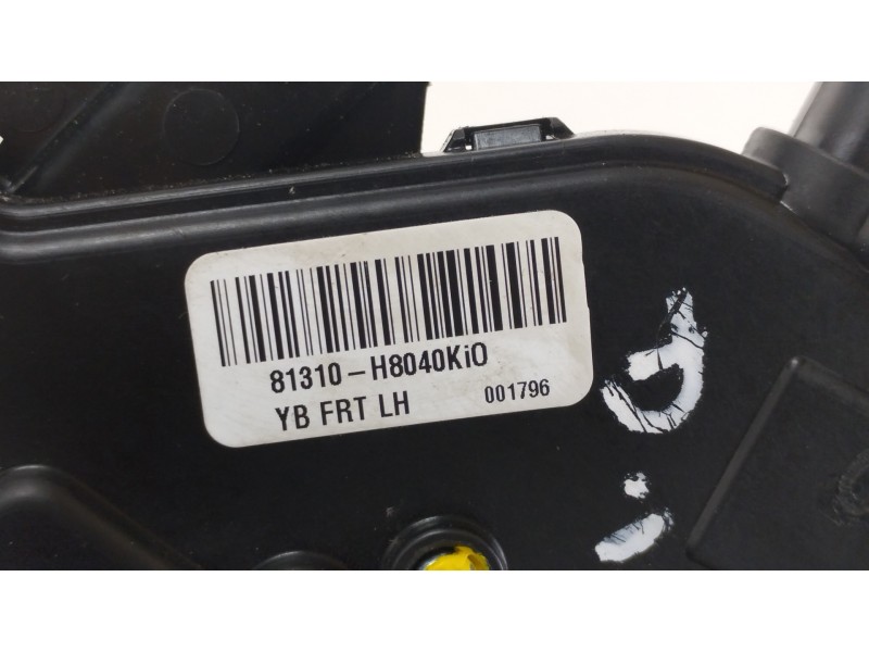 Recambio de cerradura puerta delantera izquierda para kia stonic (ybcuv) drive referencia OEM IAM 81310H8040 813A0H8240 
