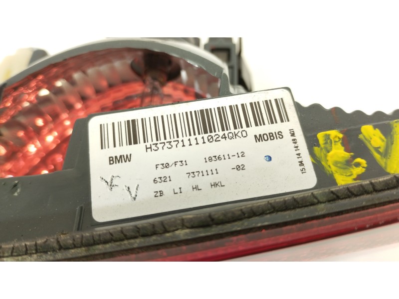 Recambio de piloto trasero izquierdo para bmw serie 3 touring (f31) 2.0 16v diesel referencia OEM IAM 63217371111  