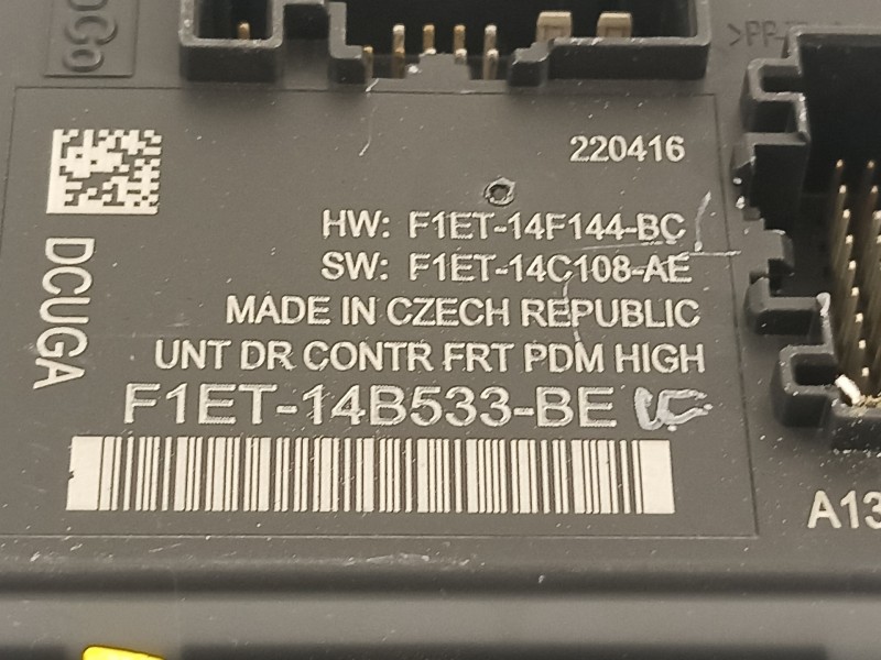 Recambio de modulo confort para ford c-max (ceu) business edition referencia OEM IAM F1ET14B533BE F1ET14F144BC F1ET14C108AE