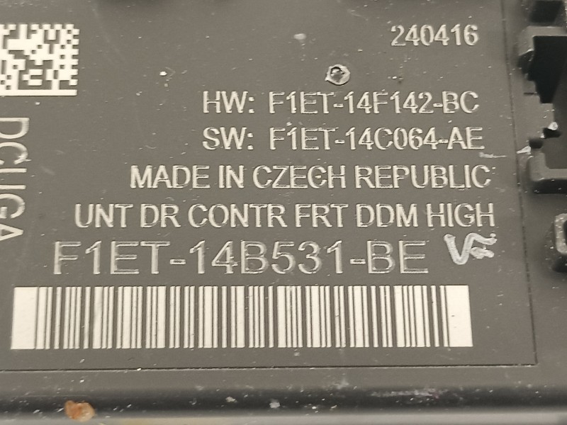 Recambio de modulo confort para ford c-max (ceu) business edition referencia OEM IAM F1ET14B531BE F1ET14F142BC F1ET14CO64AE