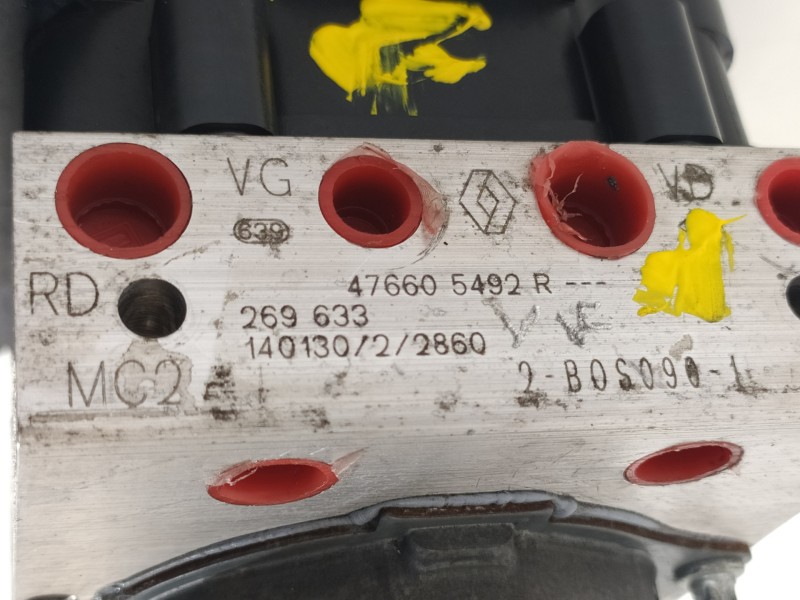Recambio de abs para renault clio iv authentique referencia OEM IAM 476605492R  