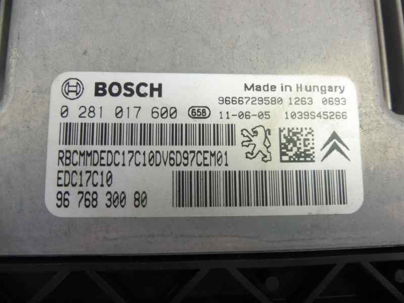 Recambio de centralita motor uce para peugeot partner kombi outdoor referencia OEM IAM 9676830080 0281017600 