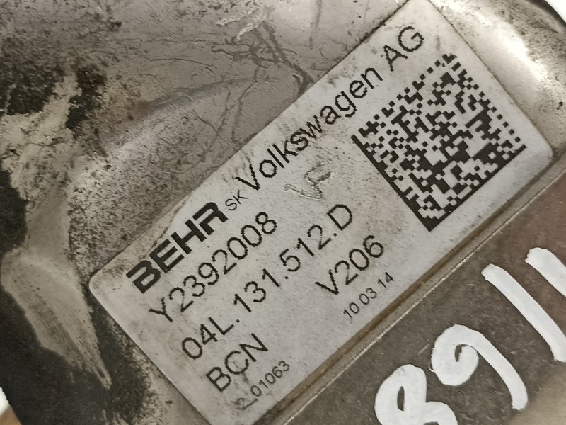 Recambio de enfriador egr para seat leon (5f1) i-tech referencia OEM IAM 04L131512D  