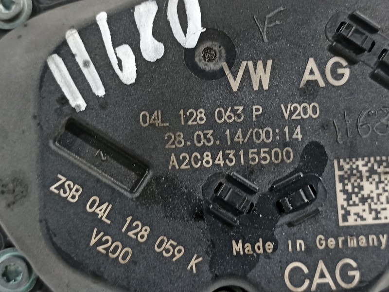 Recambio de caja mariposa para seat leon (5f1) i-tech referencia OEM IAM 04L128063P  