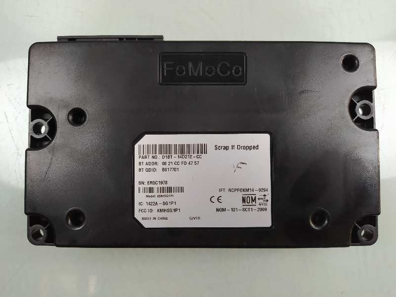 Recambio de modulo electronico para ford fiesta (ccn) trend referencia OEM IAM D1BT14D212CC B017701 