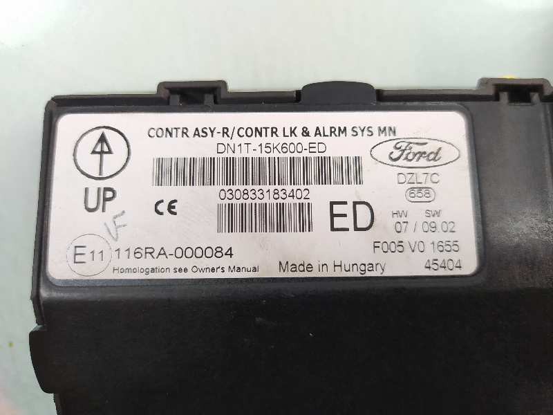 Recambio de modulo electronico para ford fiesta (ccn) trend referencia OEM IAM DN1T15K600ED  