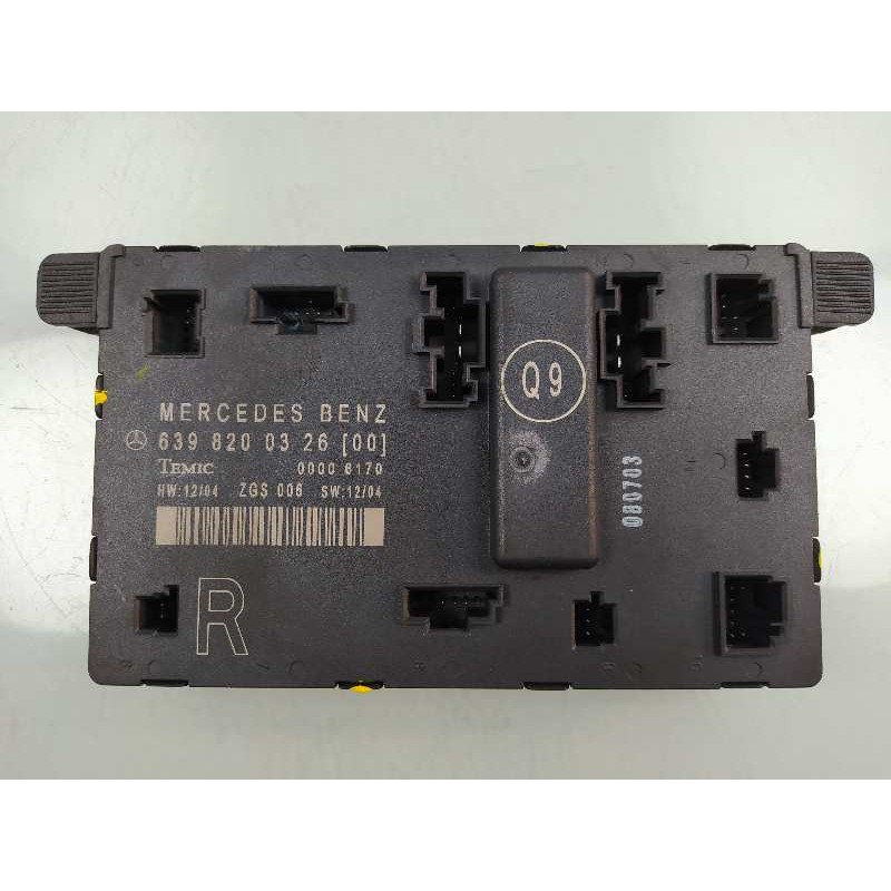Recambio de modulo confort para mercedes-benz vito combi 06.2003  111 cdi largo (639.703) referencia OEM IAM 6398200326  