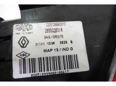Recambio de piloto trasero derecho para renault clio iv dynamique referencia OEM IAM 265502631R   2
