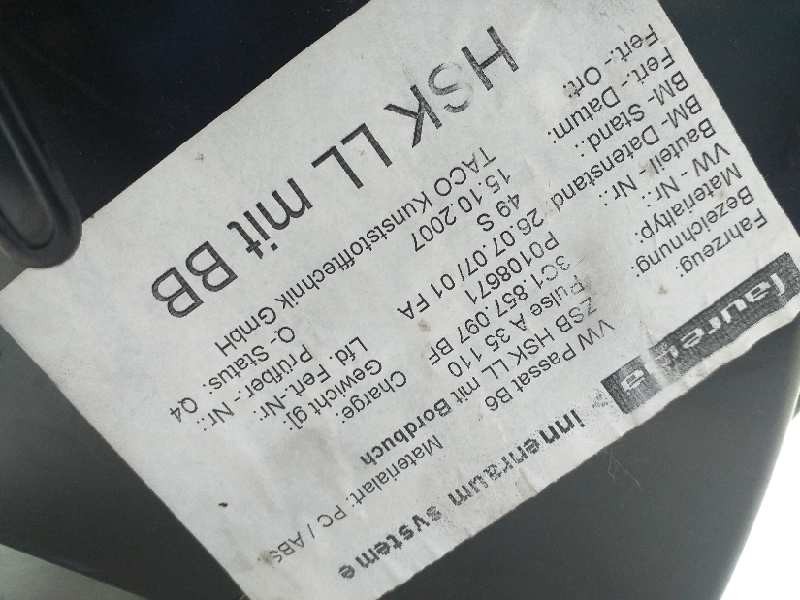 Recambio de guantera para volkswagen passat variant (3c5) highline referencia OEM IAM 3C1857097BF  