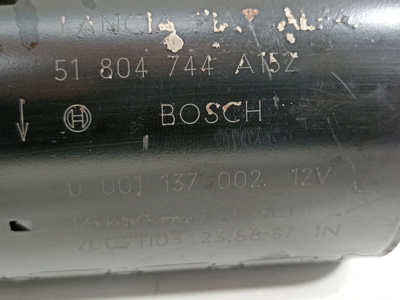 Recambio de motor arranque para fiat punto (evo) (199) dynamic referencia OEM IAM 51804744  