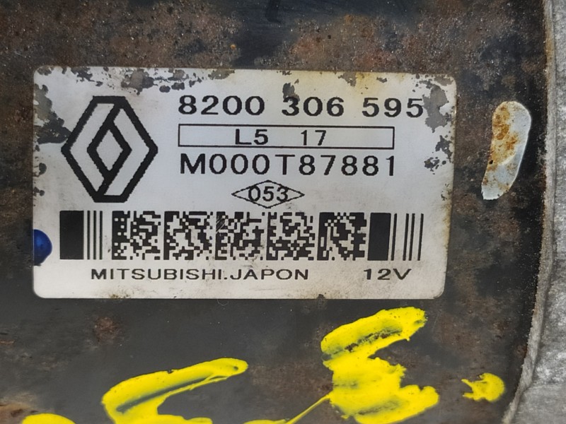 Recambio de motor arranque para renault clio iii pack authentique referencia OEM IAM 8200306595 M000T87881 