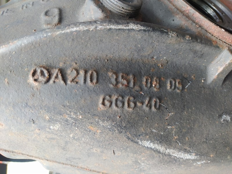 Recambio de diferencial trasero para mercedes-benz clase clk (w209) coupe 320 (209.365) referencia OEM IAM 2103510805 1846677 