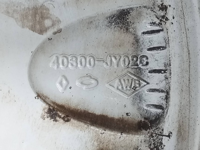 Recambio de llanta para renault koleos expression referencia OEM IAM 40300JY02C  