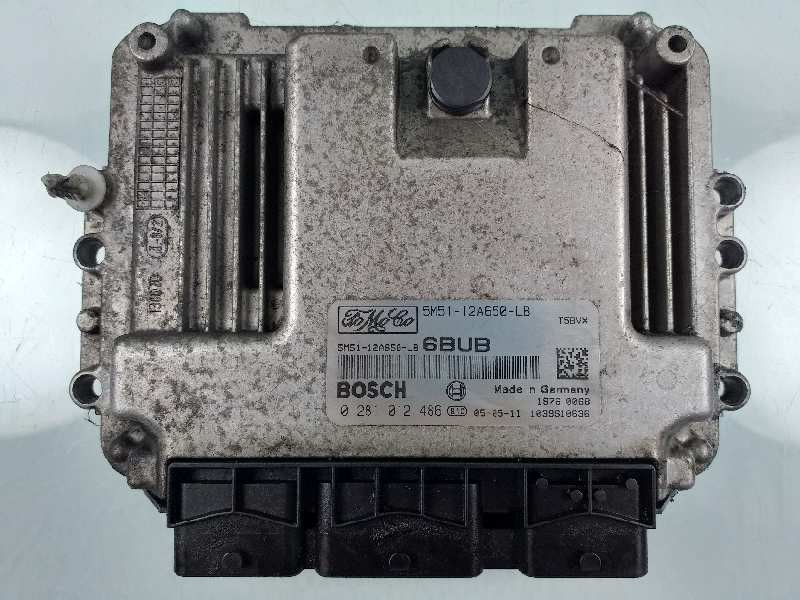 Recambio de centralita motor uce para ford focus berlina (cap) sport referencia OEM IAM 5M5112A650LB 0281012486 