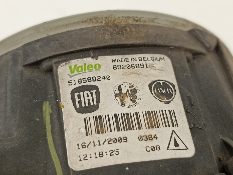 Recambio de faro antiniebla derecho para fiat punto (evo) (199) dynamic referencia OEM IAM 518588240 89206891 