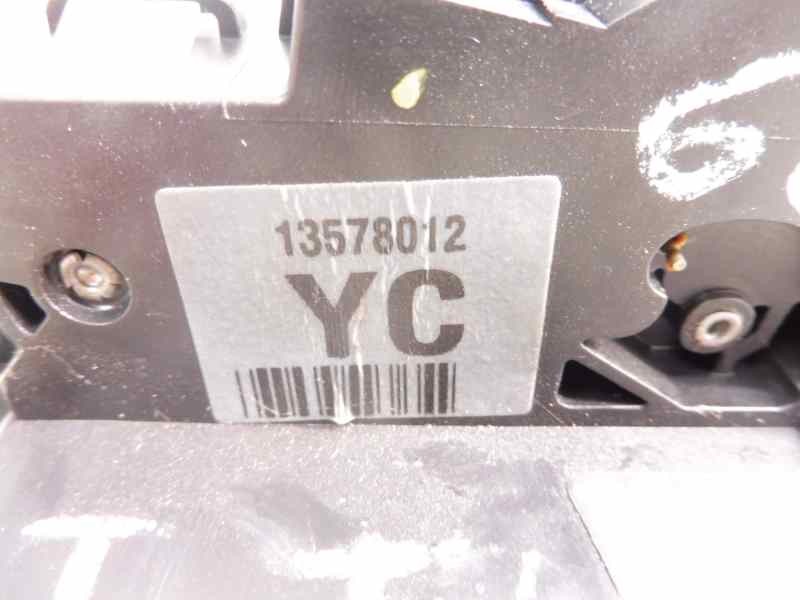 Recambio de cerradura puerta trasera izquierda para chevrolet aveo berlina hatchback lt+ referencia OEM IAM 13578012  