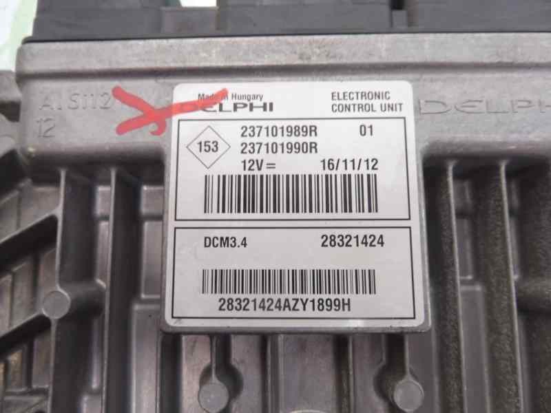 Recambio de centralita motor uce para renault clio iii collection referencia OEM IAM 237101989R 237101990R 