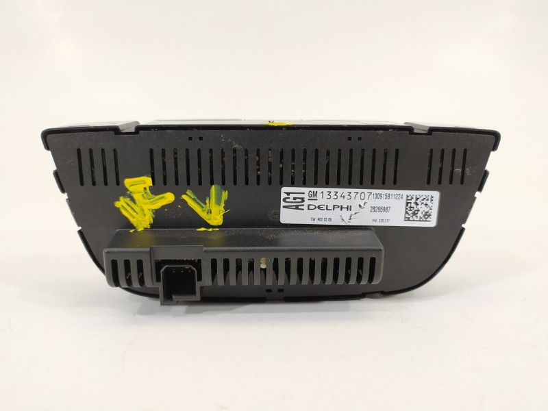 Recambio de mando climatizador para opel astra j lim. selective business referencia OEM IAM 13343707 28265987 