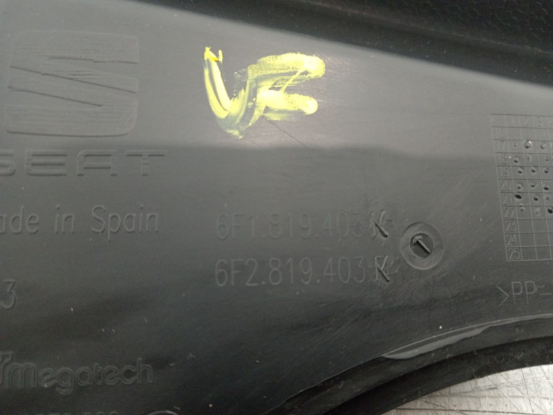 Recambio de torpedo para seat ibiza (kj1) fr referencia OEM IAM 6F1819403K  