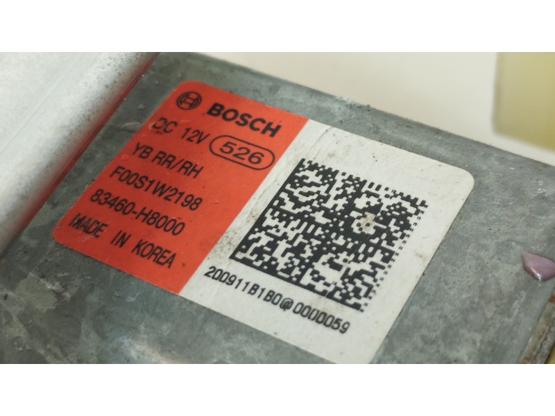 Recambio de elevalunas trasero derecho para kia stonic (ybcuv) drive referencia OEM IAM 83460H8000 F00S1W2198 