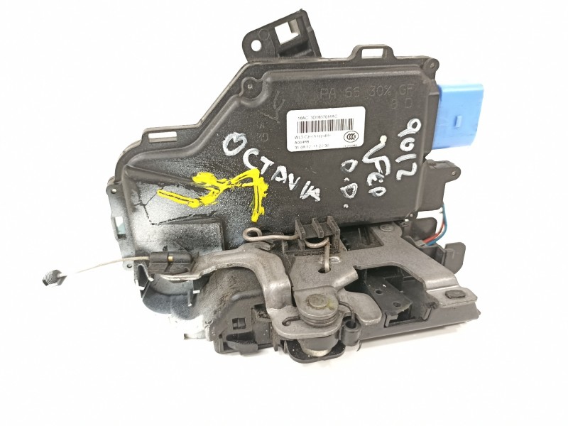 Recambio de cerradura puerta delantera derecha para skoda octavia berlina (1z3) family referencia OEM IAM 3D1837016AC  
