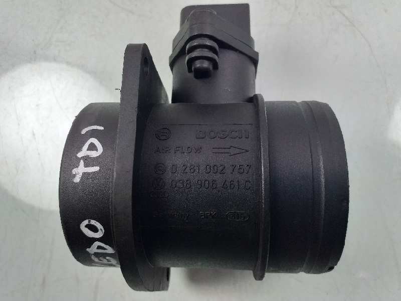 Recambio de caudalimetro para seat toledo (1m2) 1.9 tdi referencia OEM IAM 038906461C 0281002757  Recambio de caudalimetro para seat toledo (1m2) 1.9 tdi referencia OEM IAM 038906461C 0281002757