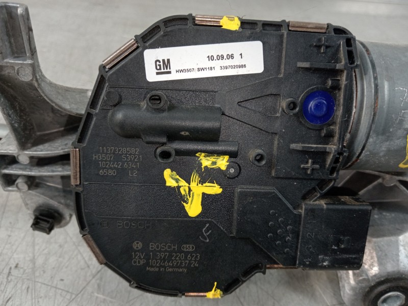 Recambio de motor limpia delantero para opel astra j lim. selective business referencia OEM IAM 13262434 3397020986 1397220623