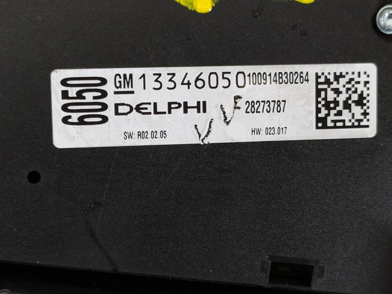 Recambio de mando multifuncion para opel astra j lim. selective business referencia OEM IAM 13346050 28273787 
