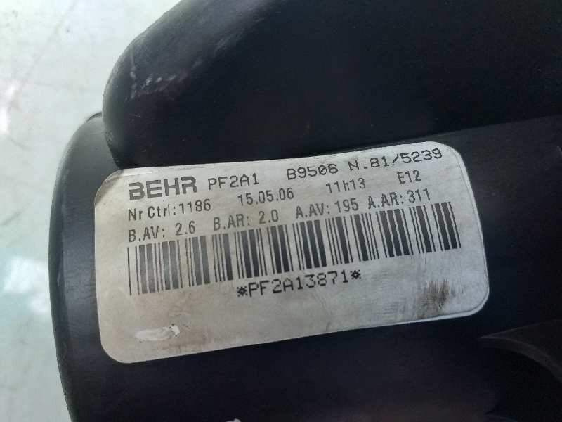 Recambio de ventilador calefaccion para peugeot 307 (s1) referencia OEM IAM PF2A13871  