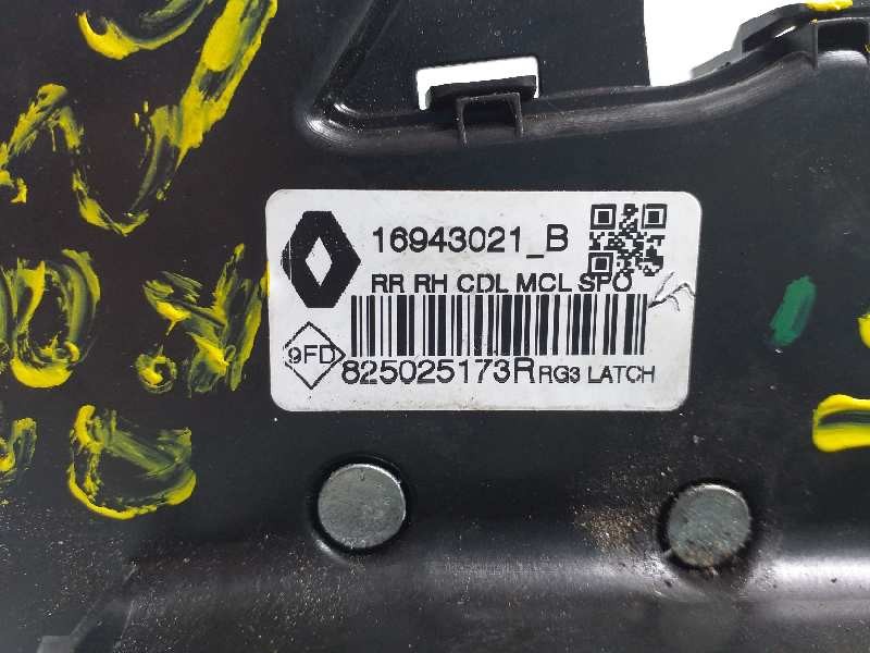 Recambio de cerradura puerta trasera derecha para renault megane iv berlina 5p limited referencia OEM IAM 825025173R  
