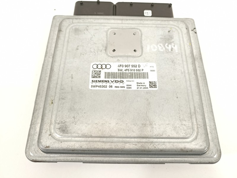 Recambio de centralita motor uce para audi a6 berlina (4f2) 2.4 referencia OEM IAM 4F0907552D 5WP45302 